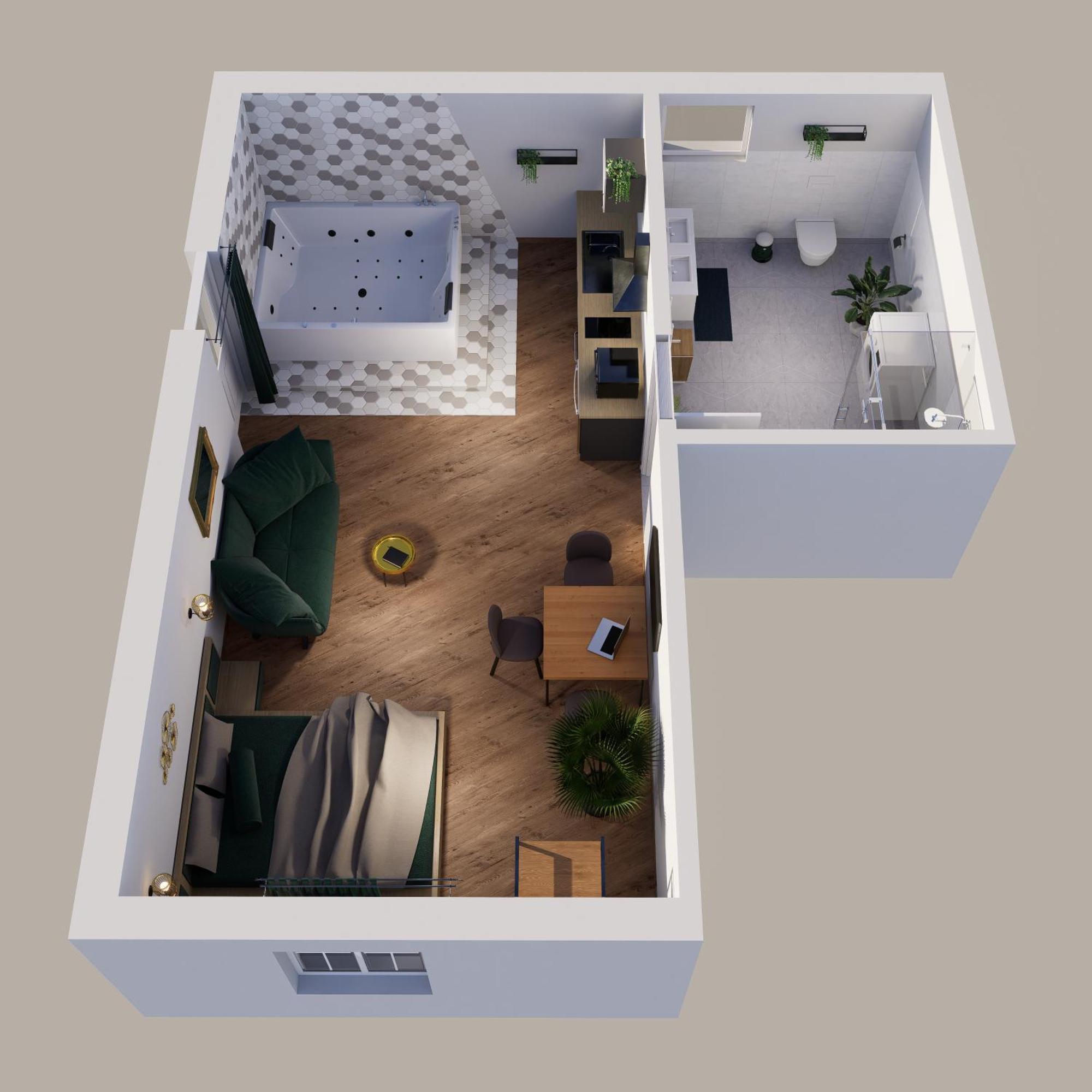 L'Oasis Tropicale, Jacuzzi, Love Room โรปเปนไฮม์ ภายนอก รูปภาพ